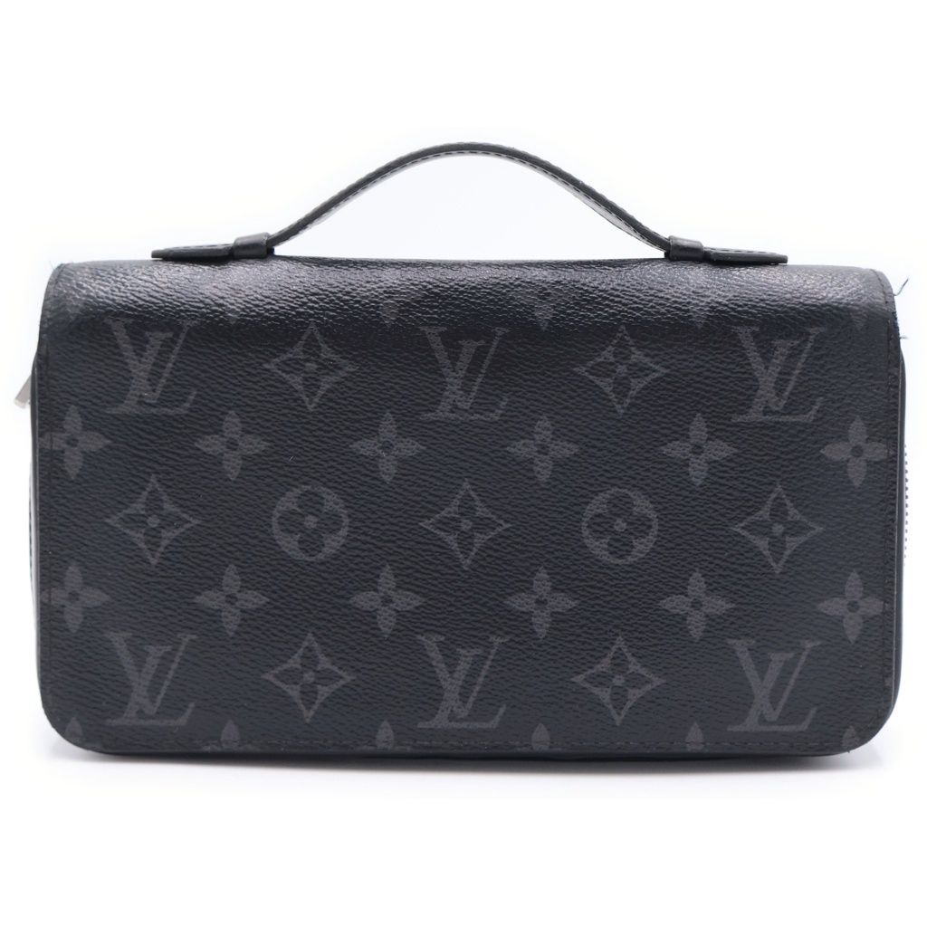 LOUIS VUITTON モノグラム エクリプス長財布 ブラック LOUIS VUITTON (ルイヴィトン) モノグラムエクリプス ジッピーXL