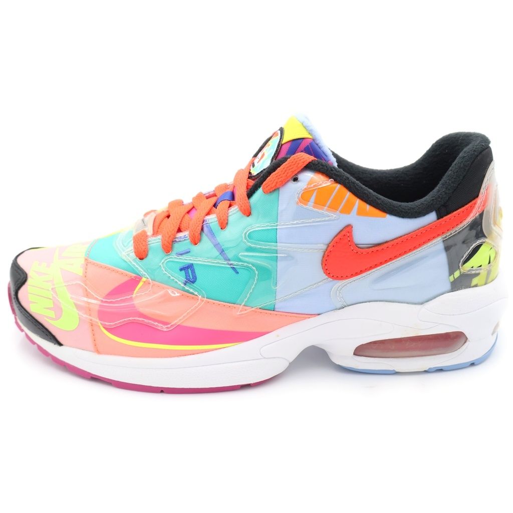 NIKE (ナイキ) ×atmos AIR MAX 2 LIGHT MULTI CJ6200-001 アトモス エアマックス ライト ローカットスニーカー マルチ US8.5/26.5cm
