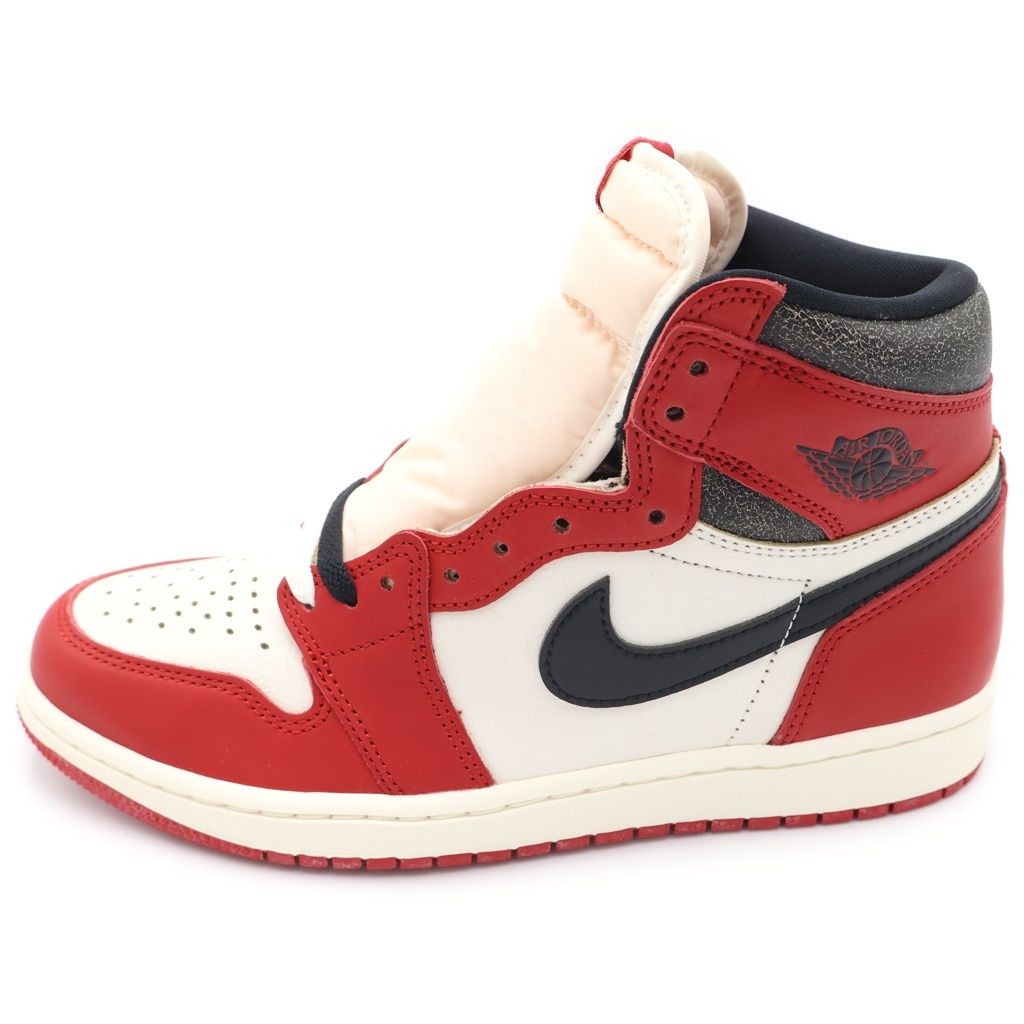 NIKE (ナイキ) AIR JORDAN 1 High OG Lost & Found/Chicagoエアジョーダン1 ハイ OG ロスト&ファウンド/シカゴ レッド/ホワイト US8.5/26.5cm DZ5485-612