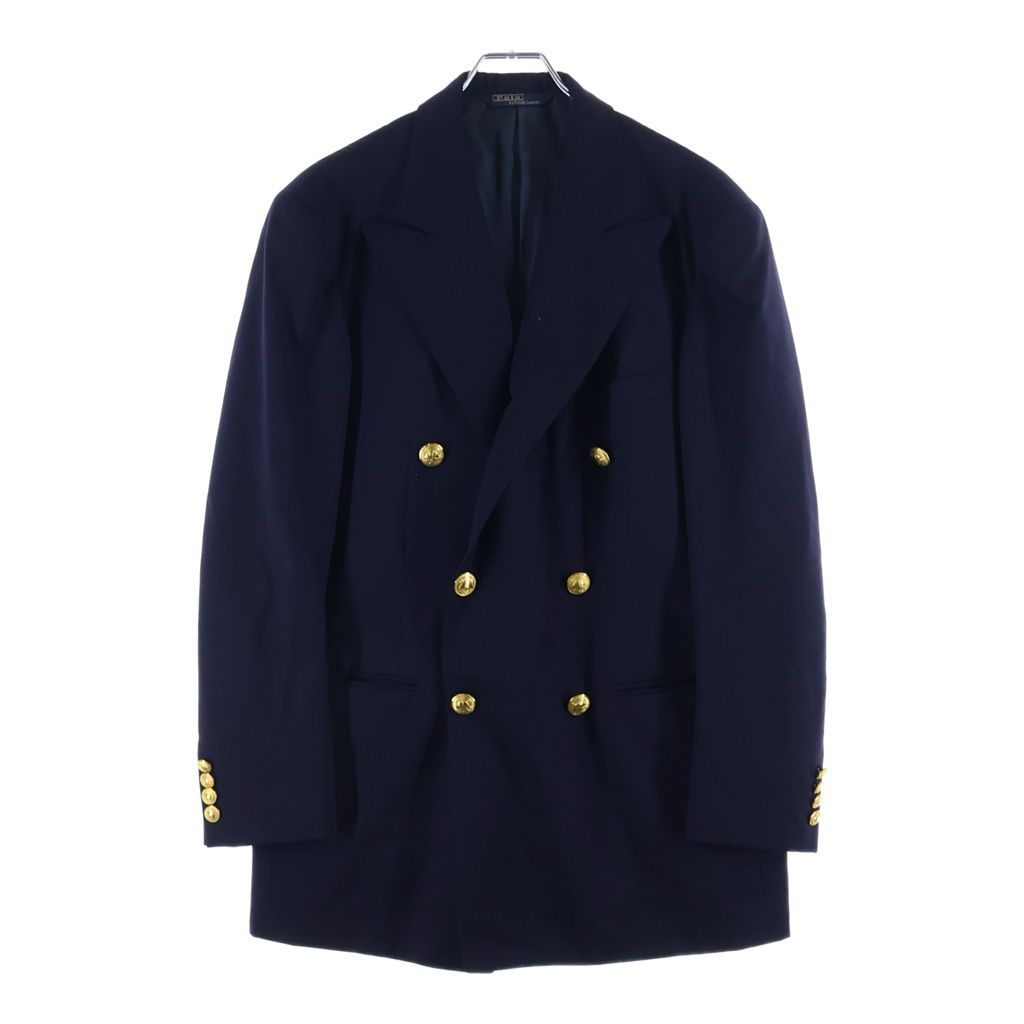 POLO RALPH LAUREN (ポロラルフローレン) Wool Jacket ウール テーラード ジャケット 金ボタン ネイビー