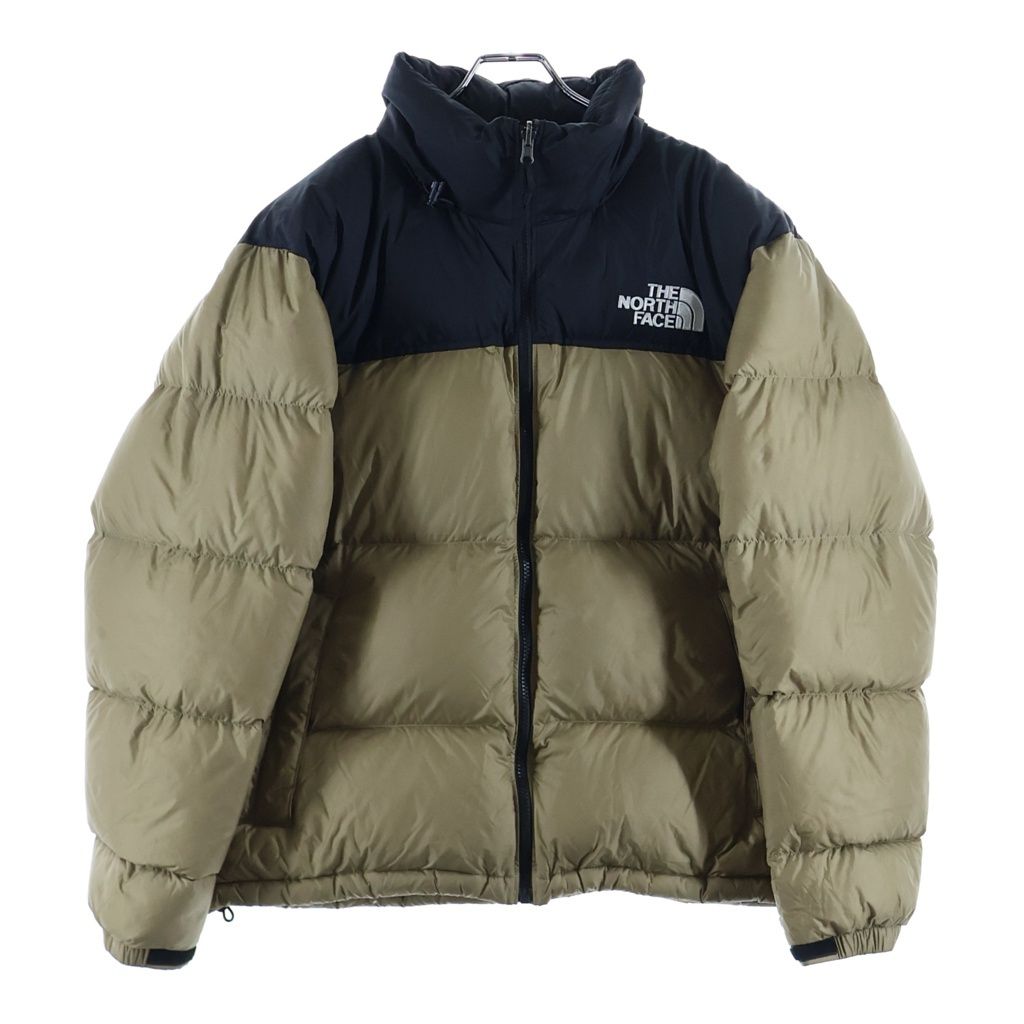 THE NORTH FACE (ザノースフェイス) NUPTSE ヌプシ ジップアップダウンジャケット ベージュ ND92555