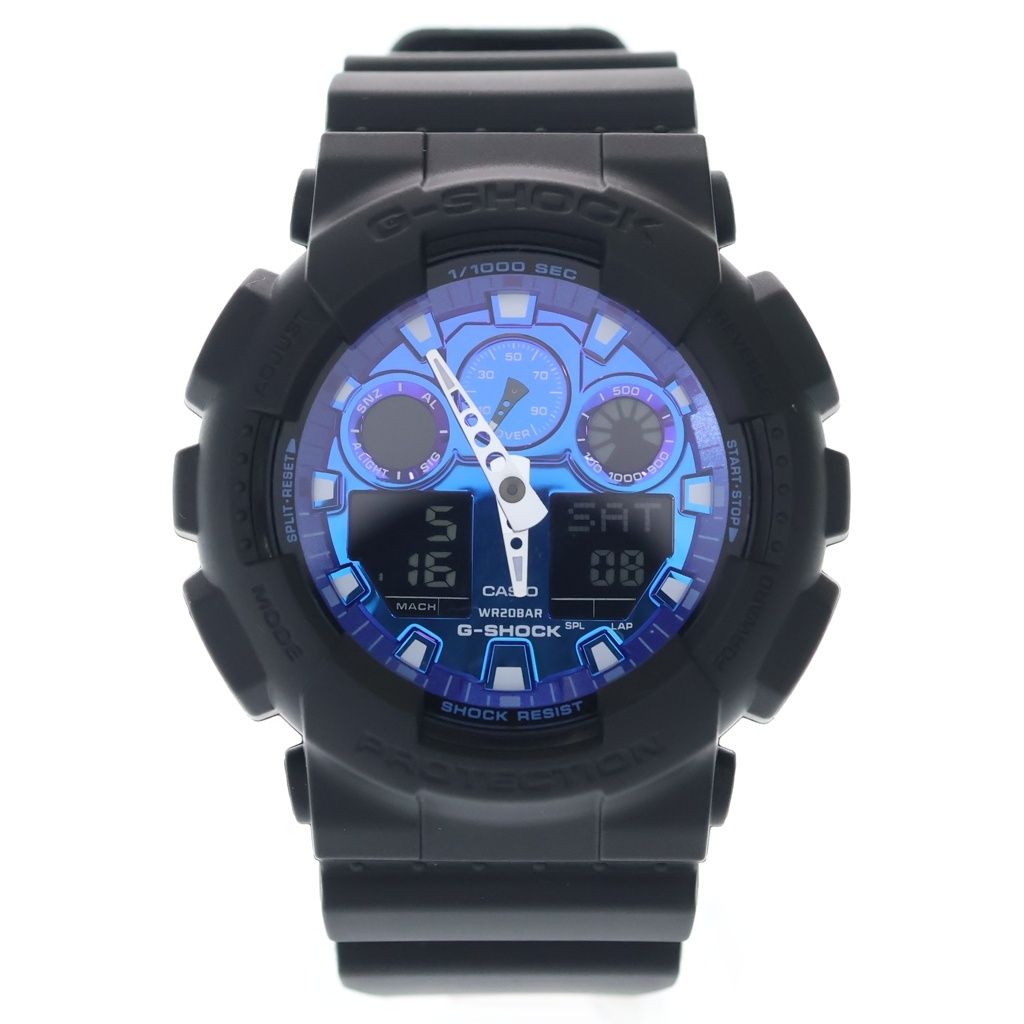 CASIO (カシオ) G-SHOCK Flame Inside Series ジーショックフレームインサイドシリーズ 腕時計 ブラック GA-100FL-1AJF