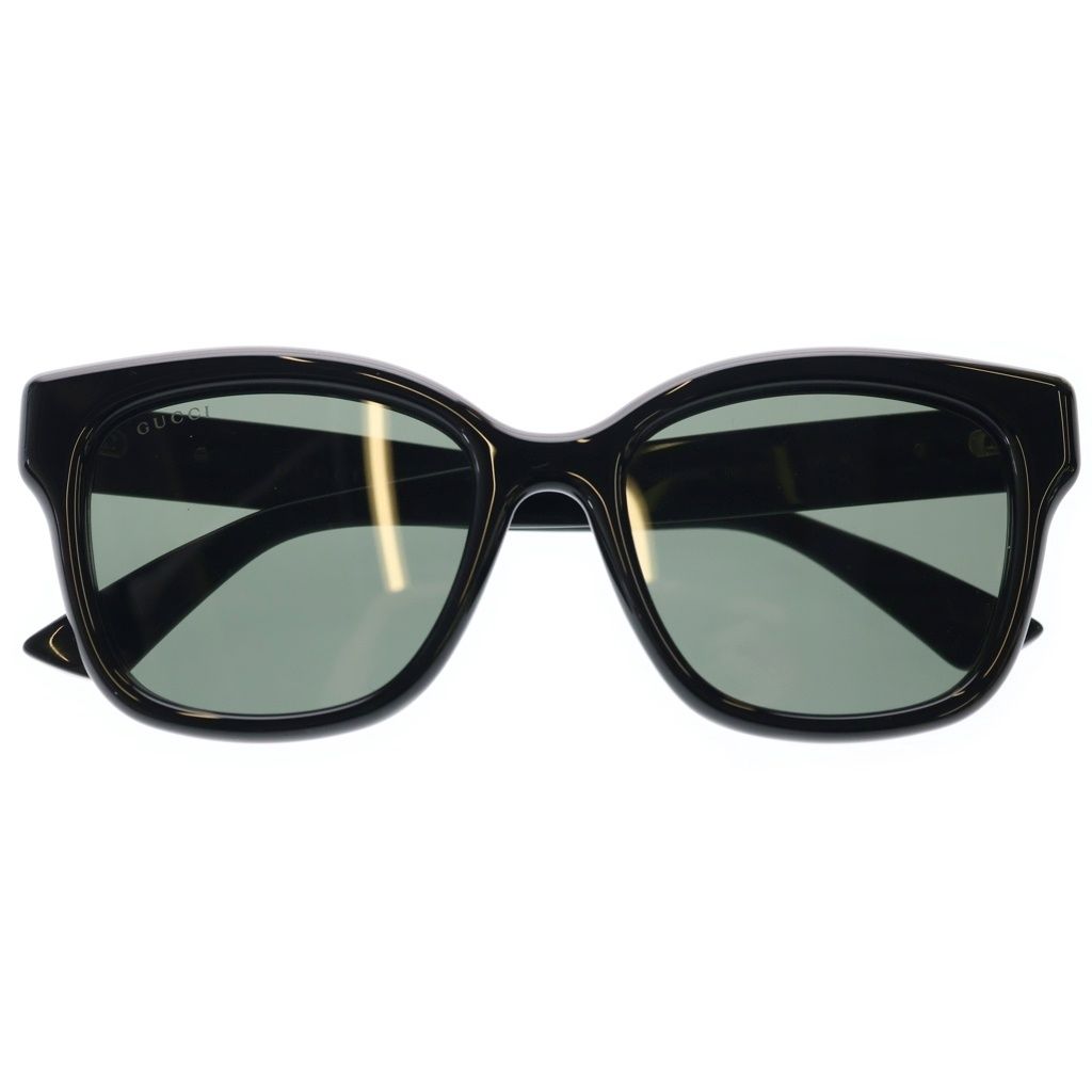 GUCCI (グッチ) GGスクエア アイウェア サングラス 55□19-145 プラスチック