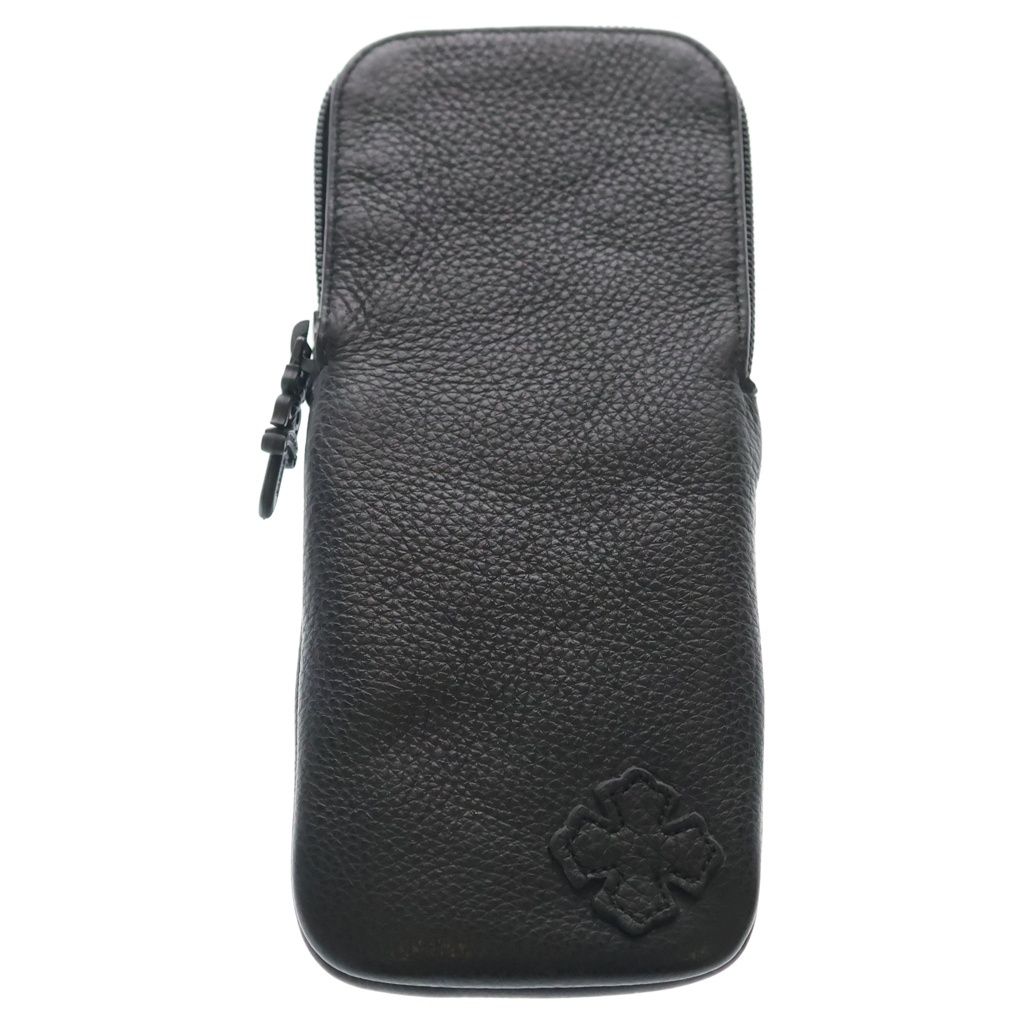 CHROME HEARTS (クロムハーツ) CASE ダガージップ レザーアイウェア