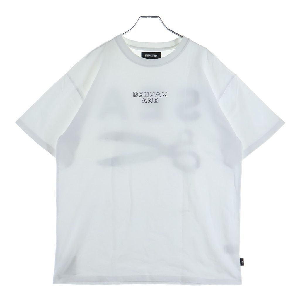 【新品未使用】DENHAM x WDS Sulfer Tee WHITE S WIND AND SEA (ウィンダンシー) ×DENHAM SULFUR TEE デンハム