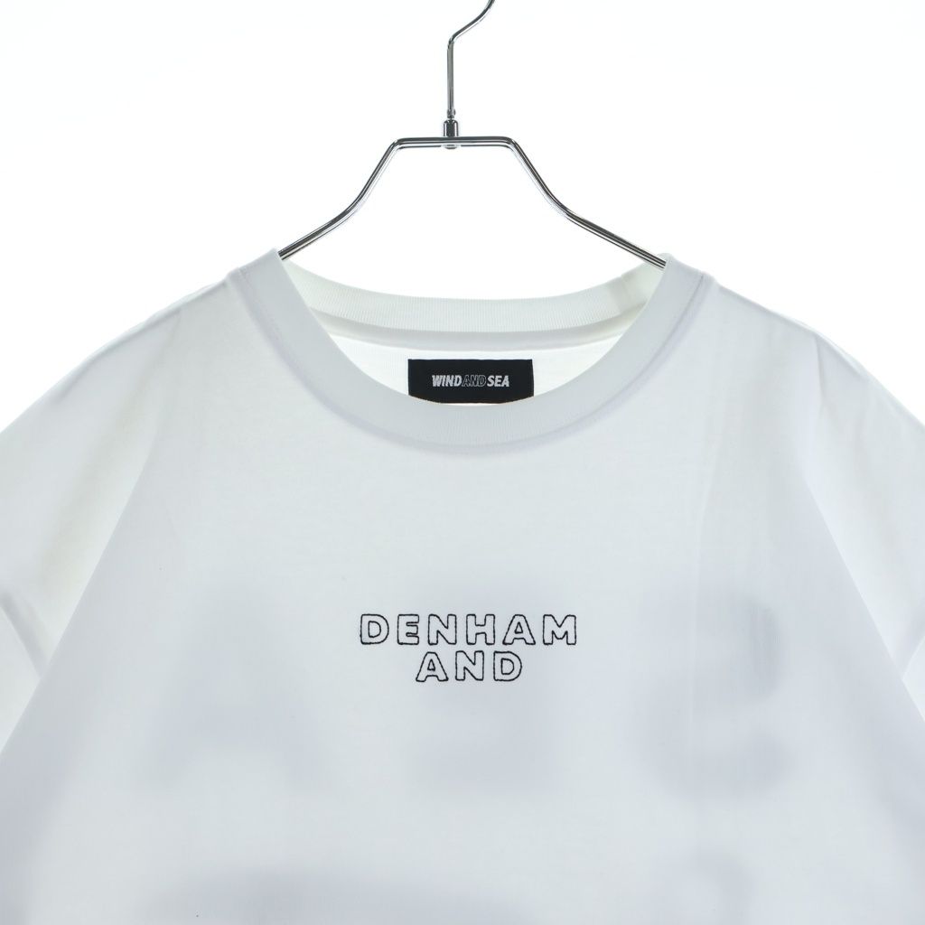 【新品未使用】DENHAM x WDS Sulfer Tee WHITE S WIND AND SEA (ウィンダンシー) ×DENHAM SULFUR TEE デンハム
