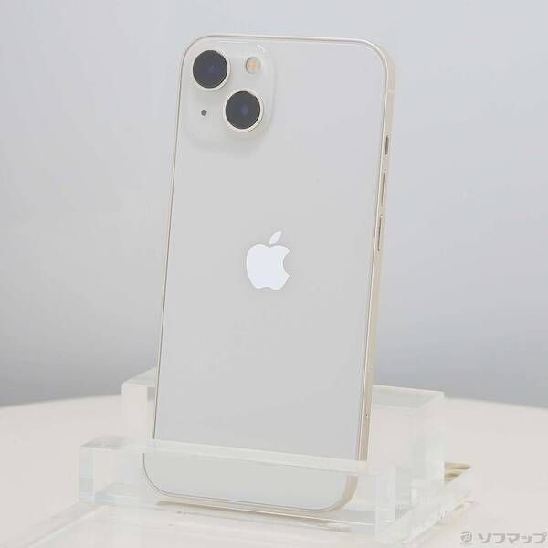 ソフマップ 〔中古品〕 iPhone13 128GB スターライト MLND3J／A SIMフリー【198】 40,254円