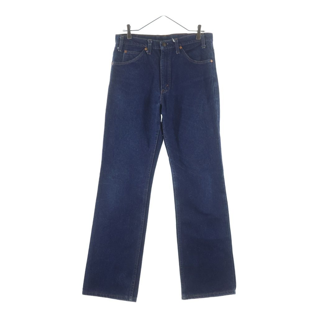 Levi's (リーバイス) 80S VINTAGE 517 ヴィンテージ オレンジタブ ボタン裏231 USA製 ブーツカット デニムパンツ インディゴ 20517-0217