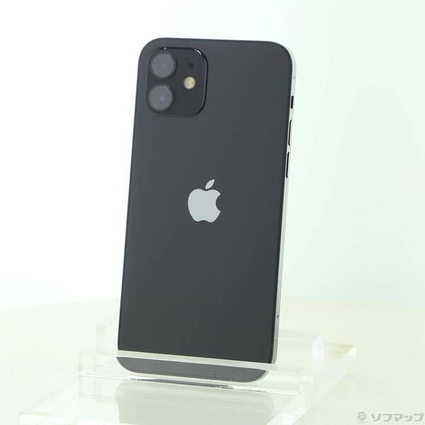 ソフマップ 〔中古品〕 iPhone12 64GB ブラック MGHN3J／A SIMフリー【258】