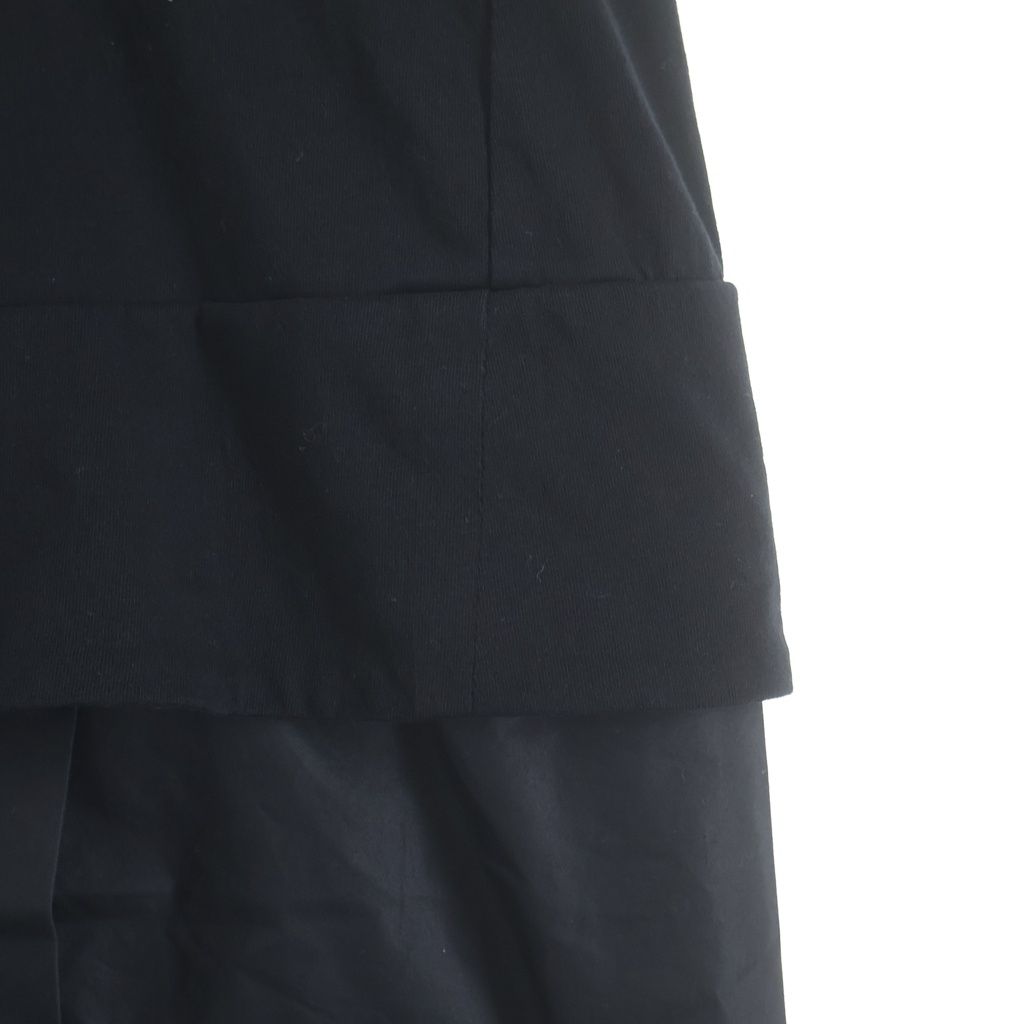 JULIUS (ユリウス) 18SS ナイロンドッキング クルーネックノースリーブ