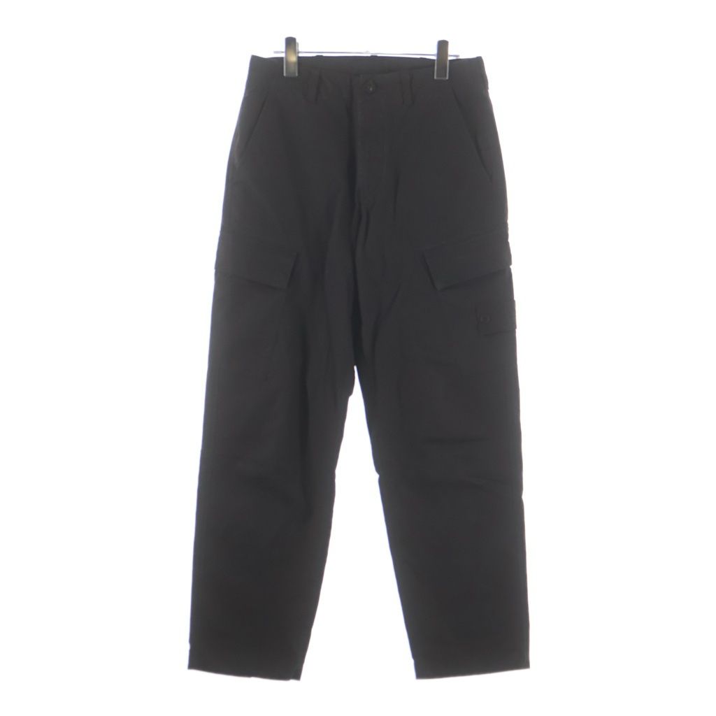 STONE ISLAND (ストーンアイランド) 25AW Ghost piece Cotton Canvas Cargo Pants K2S153100019 フロントロゴワッペン コットン カーゴパンツ ブラウン