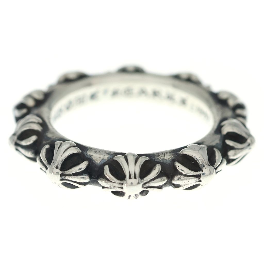 CHROME HEARTS (クロムハーツ) CROSS BAND クロスバンド リング シルバー BCA342