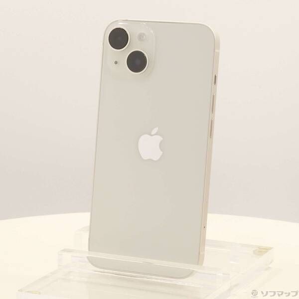 ソフマップ 〔中古品〕 iPhone14 128GB スターライト MPUQ3J／A SIMフリー【251】