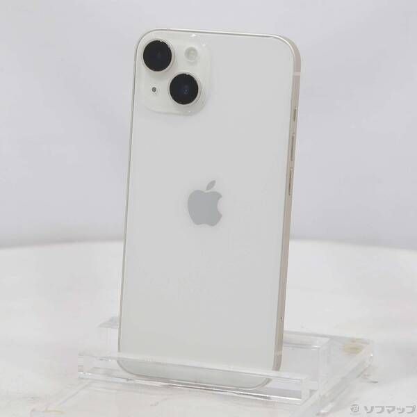 ソフマップ 〔中古品〕 iPhone14 128GB スターライト MPUQ3J／A SIMフリー【262】