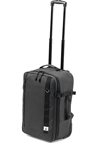 [サンワダイレクト] キャリーバッグ リュック 大容量 35L 機内持ち込み 出張 旅行 2?3泊 キャスター付き キャプテンスタッグ グレー 200-BAGCR007BKpms bc76213f