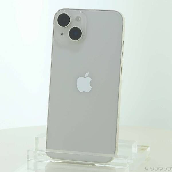 ソフマップ 〔中古品〕 iPhone14 128GB スターライト MPUQ3J／A SIMフリー【196】