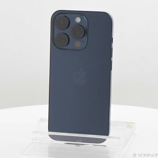 ソフマップ 〔中古品〕 iPhone15 Pro 128GB ブルーチタニウム MTUA3J／A SIMフリー【262】