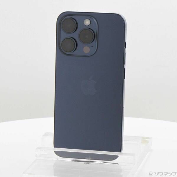 ソフマップ 〔中古品〕 iPhone15 Pro 128GB ブルーチタニウム MTUA3J／A SIMフリー【276】