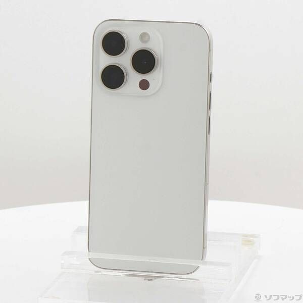 ソフマップ 〔中古品〕 iPhone15 Pro 256GB ホワイトチタニウム MTUD3J/A SIMフリー【258】