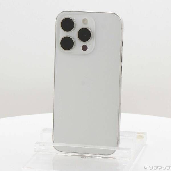 ソフマップ 〔中古品〕 iPhone15 Pro 256GB ホワイトチタニウム MTUD3J／A SIMフリー【262】