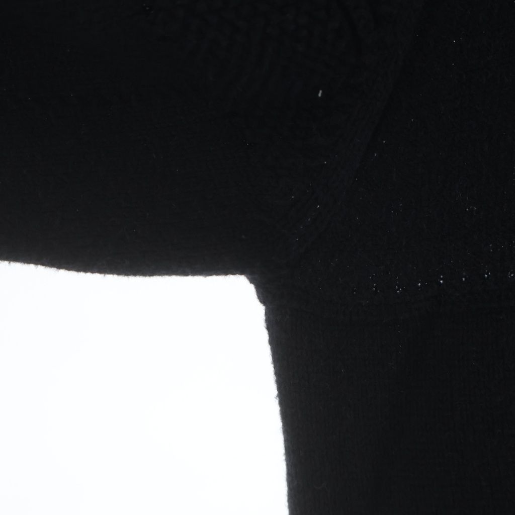 UNUSED (アンユーズド) COTTON KNIT CARDIGAN ブロックデザイン
