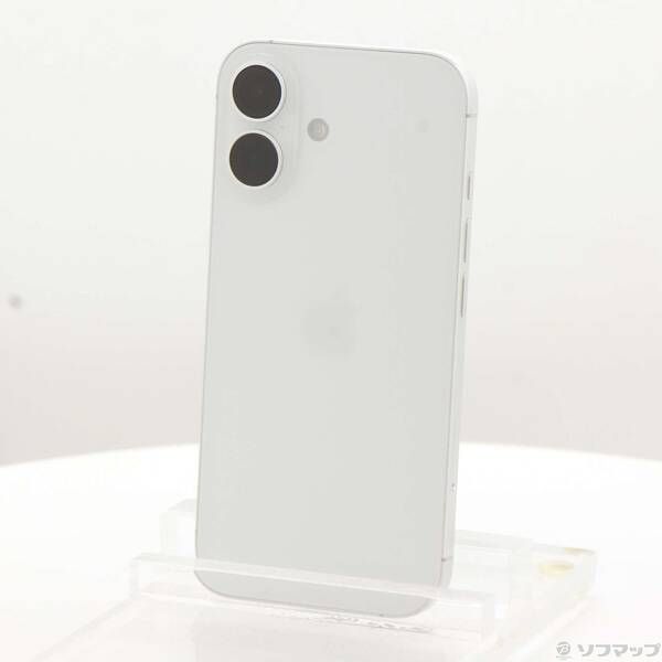 ソフマップ 〔中古品〕 iPhone16 128GB ホワイト MYDR3J／A SIMフリー【196】