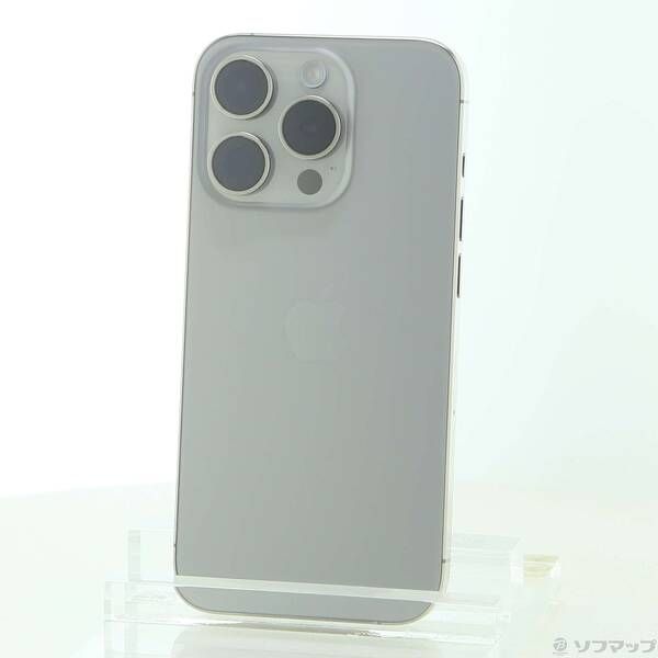 ソフマップ 〔中古品〕 iPhone15 Pro 256GB ナチュラルチタニウム NTUF3J／A SIMフリー【305】