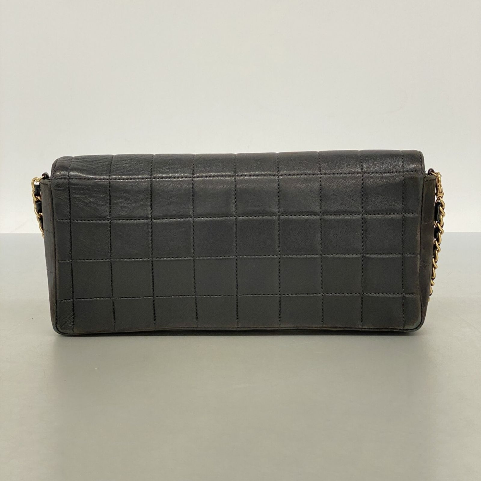 シャネル(Chanel) シャネル ショルダーバッグ チョコバー チェーン