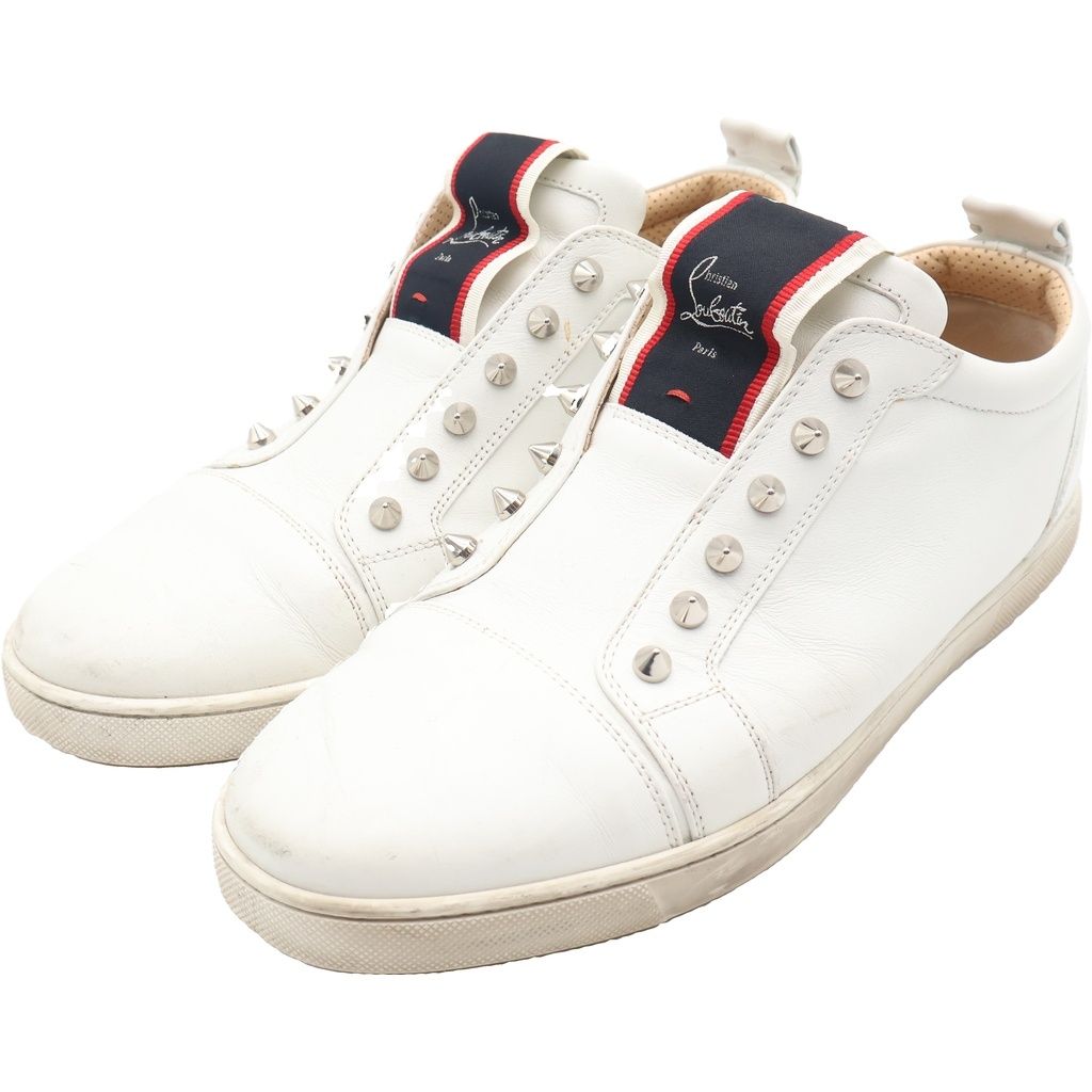 CHRISTIAN LOUBOUTIN (クリスチャンルブタン) スタッズ装飾 レザー