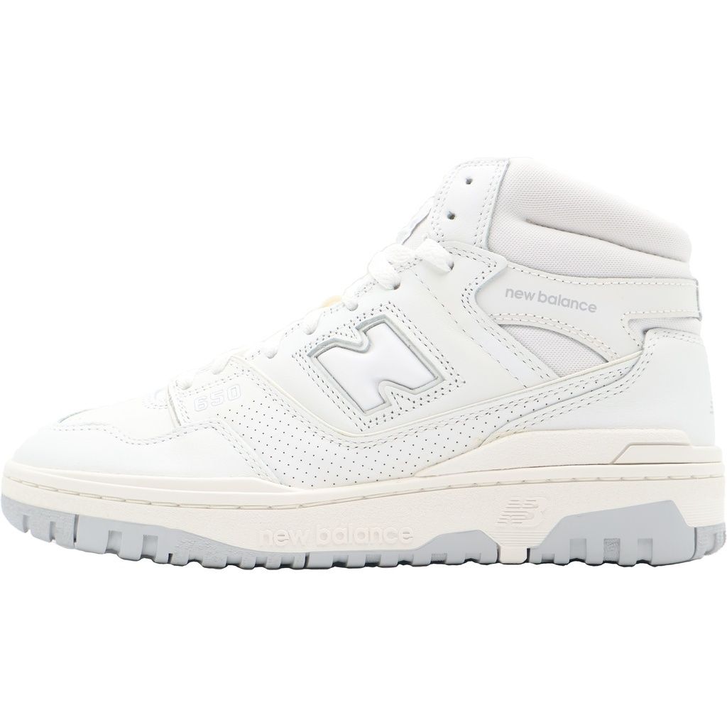New Balance (ニューバランス) BB650RWW ハイカットスニーカー ホワイト US9/27cm