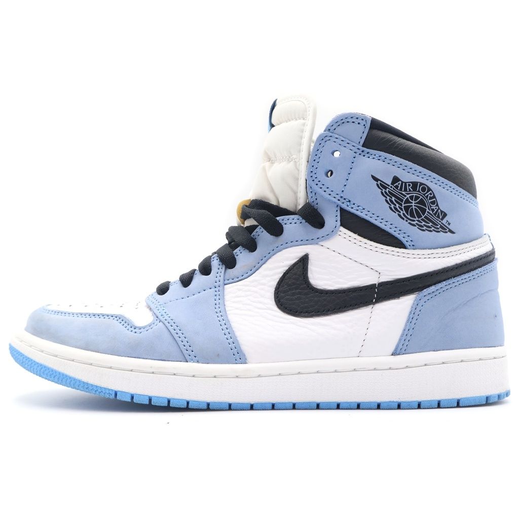 NIKE (ナイキ) AIR JORDAN 1 RETRO HIGH OG UNIVERCITY BLUE エアジョーダン1 ハイ ユニバーシティーブルー ハイカットスニーカー 555088-134 ブルー/ホワイト
