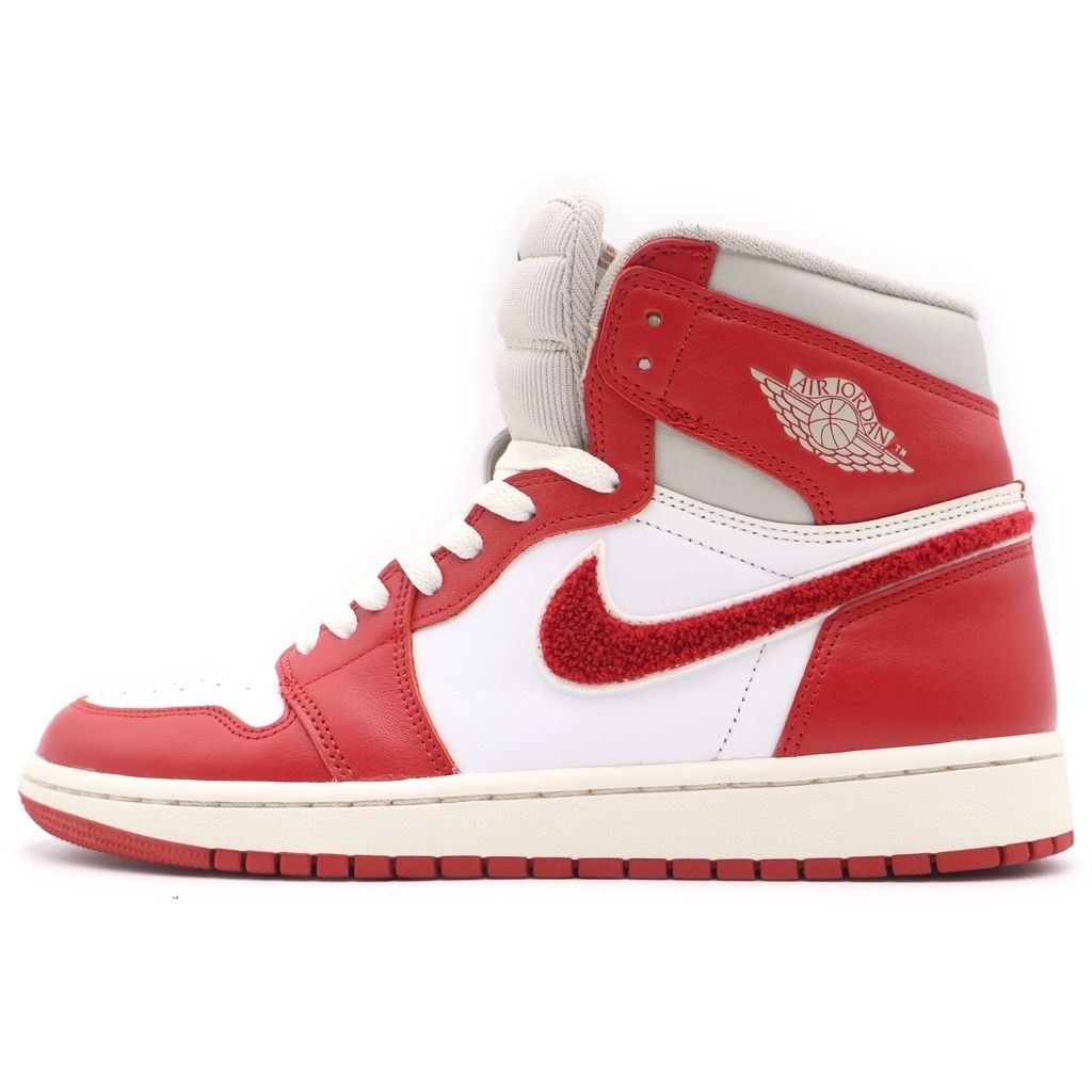 NIKE (ナイキ) WNMS AIR JORDAN1 RETRO HIGH OG DJ4891-061 ウィメンズ エアジョーダン1 レトロ ハイカットスニーカー レッド/ホワイト US10.5/27.5cm