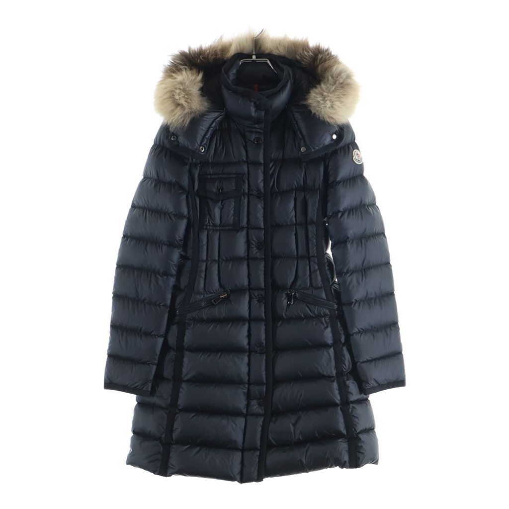 MONCLER (モンクレール) フード ナイロン ダウンジャケット ダウンコート ブラック #00 F20931C51601