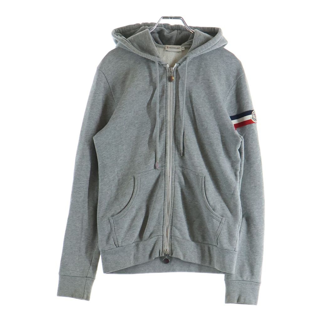 MONCLER (モンクレール) コットンジップパーカー グレー #S COMM 2009 1116