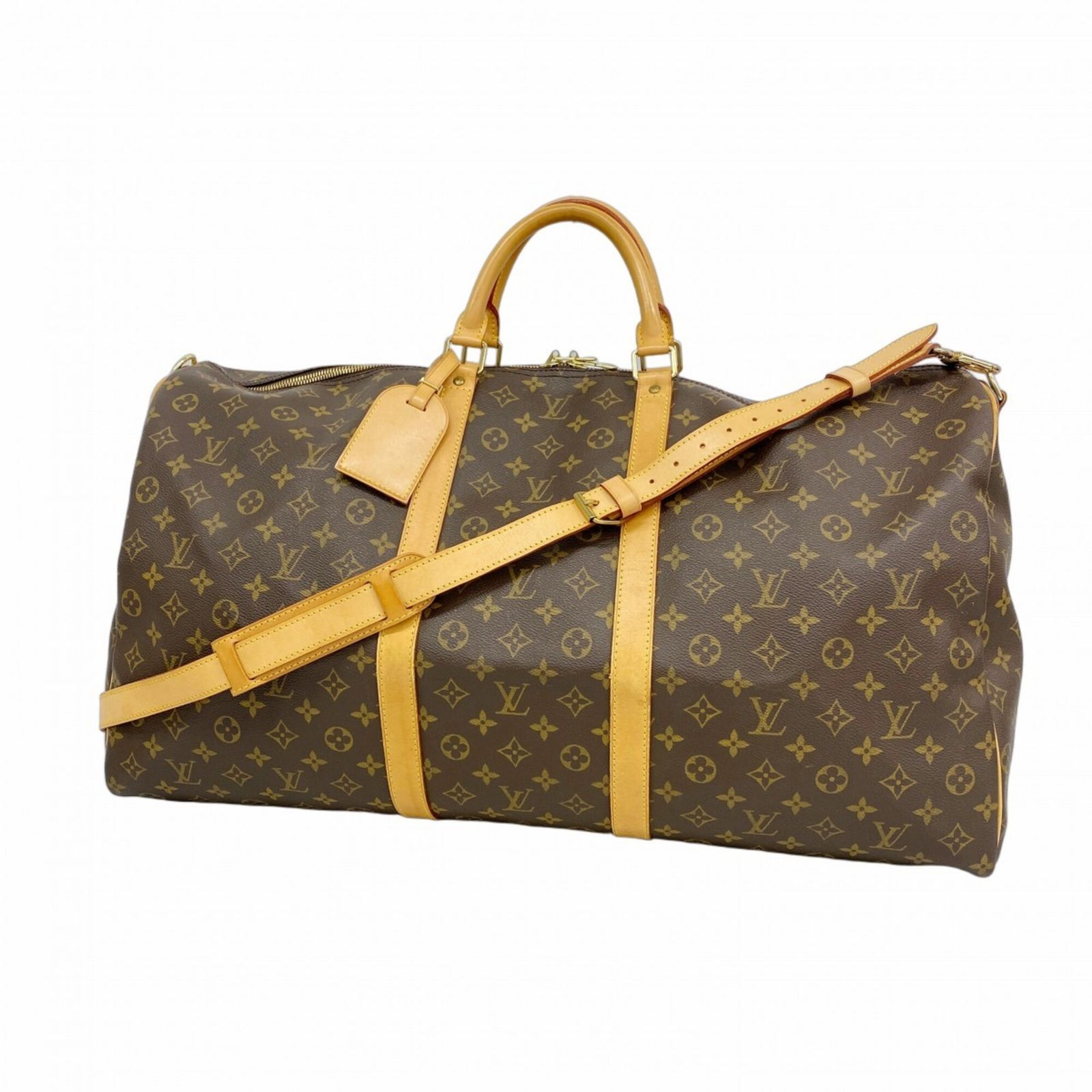 ルイ・ヴィトン(Louis Vuitton) ルイ・ヴィトン バッグ・ボストンバッグ モノグラム キーポルバンドリエール60 M41412 ブラウンメンズ レディース