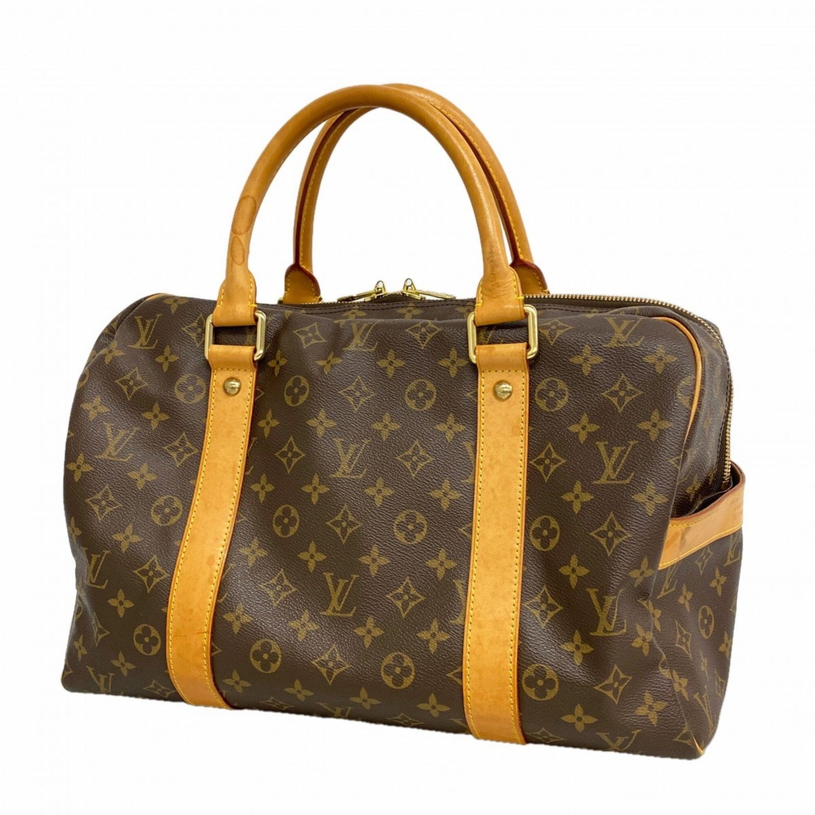 ルイ・ヴィトン(Louis Vuitton) ルイ・ヴィトン バッグ・ボストンバッグ モノグラム キャリーオール M40074 ブラウンメンズ レディース