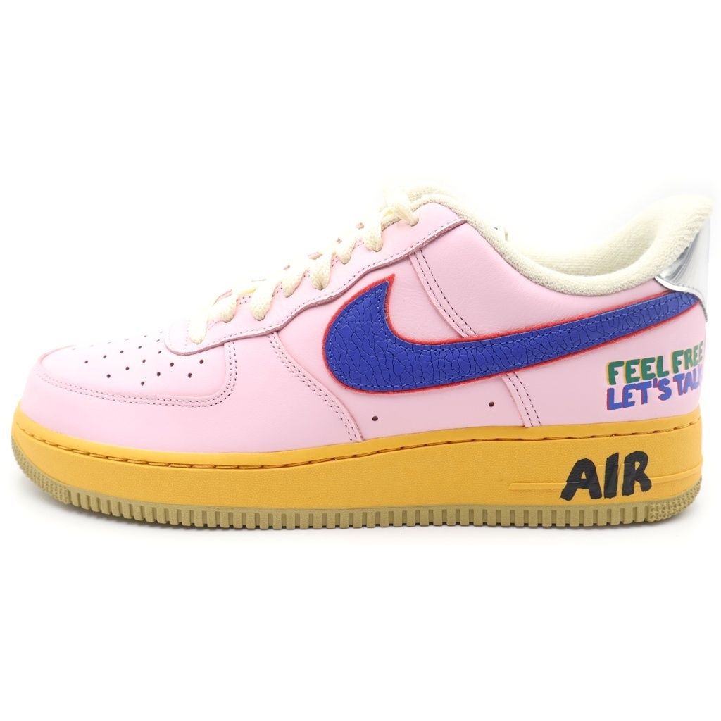 NIKE (ナイキ) Air Force 1 Low Feel Free Let's Talk DX2667-600 エアフォース1 フィールフリー レッツトーク ローカットスニーカー ピンク US10.5/28.5cm
