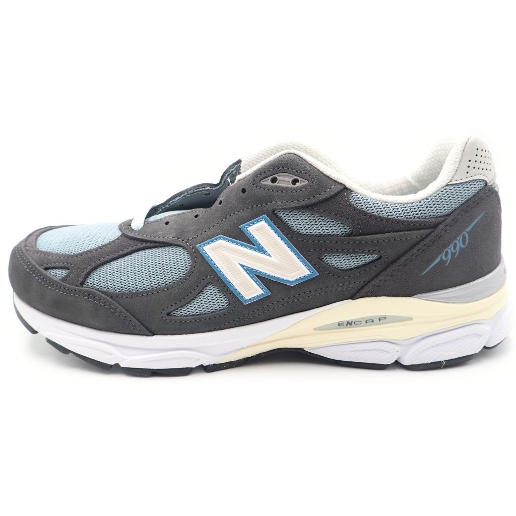 New Balance (ニューバランス) ×KITH M990KS3 キス スエードローカットスニーカー ネイビー US10.5/28.5cm