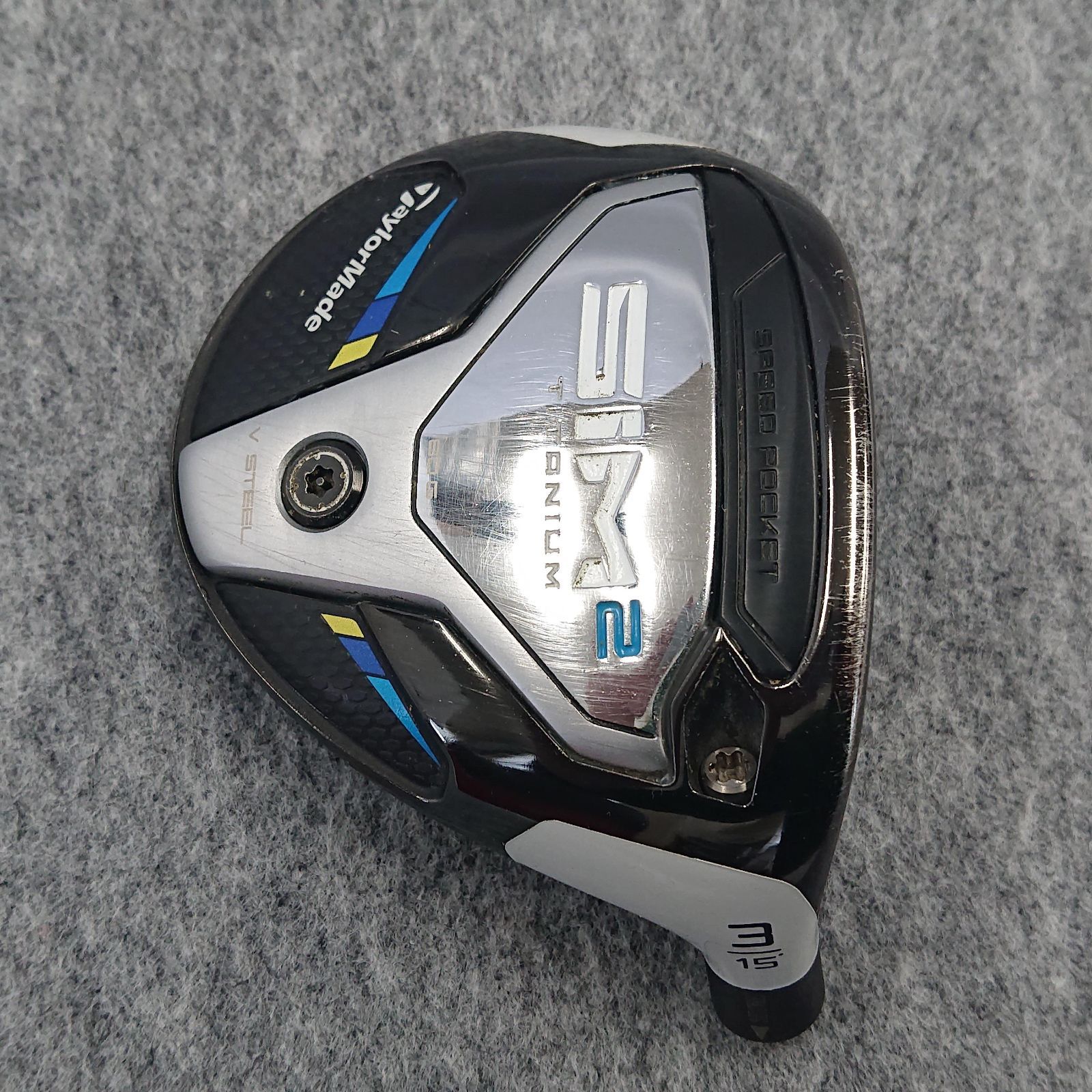 テーラーメイド SIM2 チタン 3W 15度 ヘッドのみ 実測209g テーラーメイド SIM2 シム2 3W 15° チタンフェアウェイウッド FW