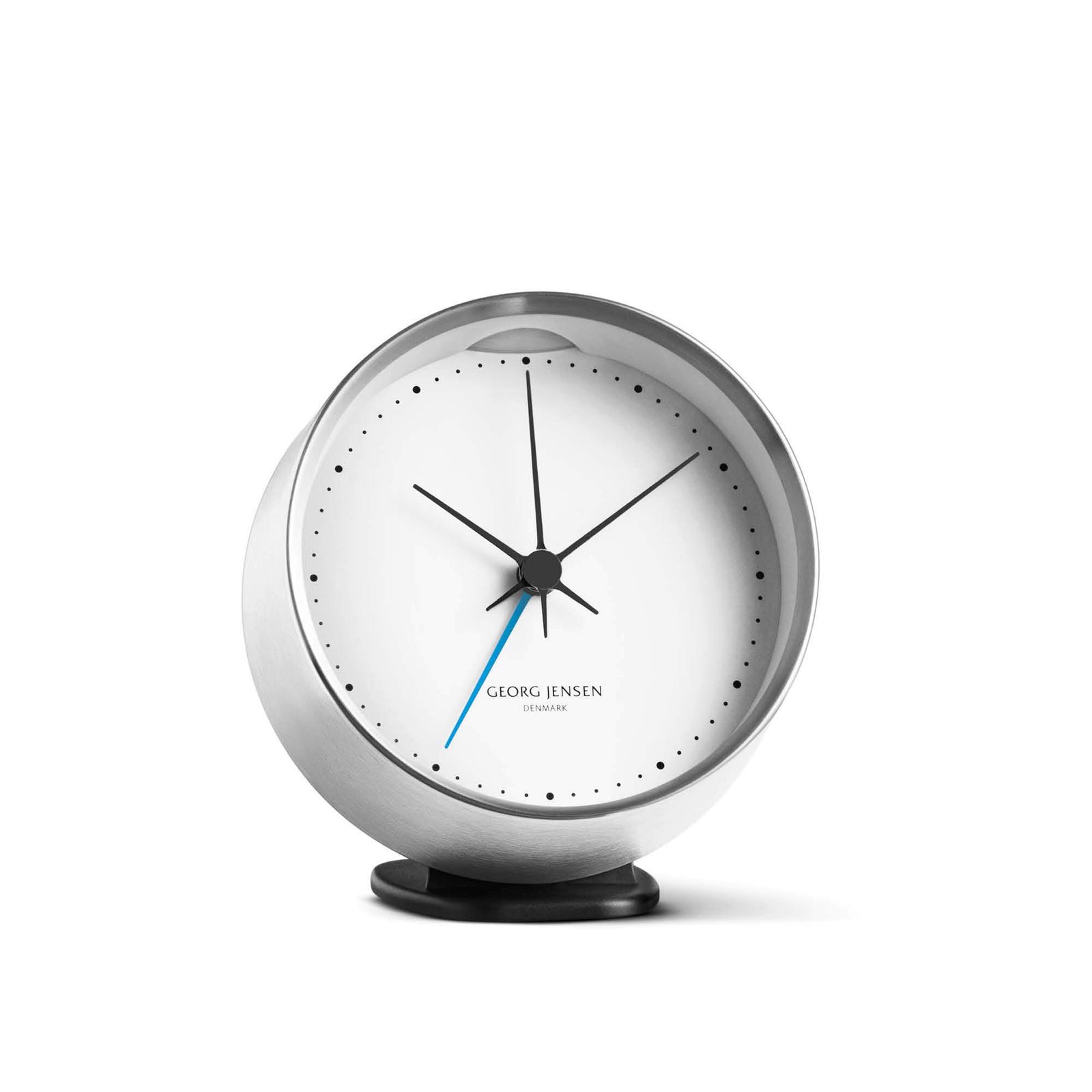 【新品】Georg Jensen 時計 アラームクロック HENNING KOPPEL シルバー 3587585 4cdd75eb