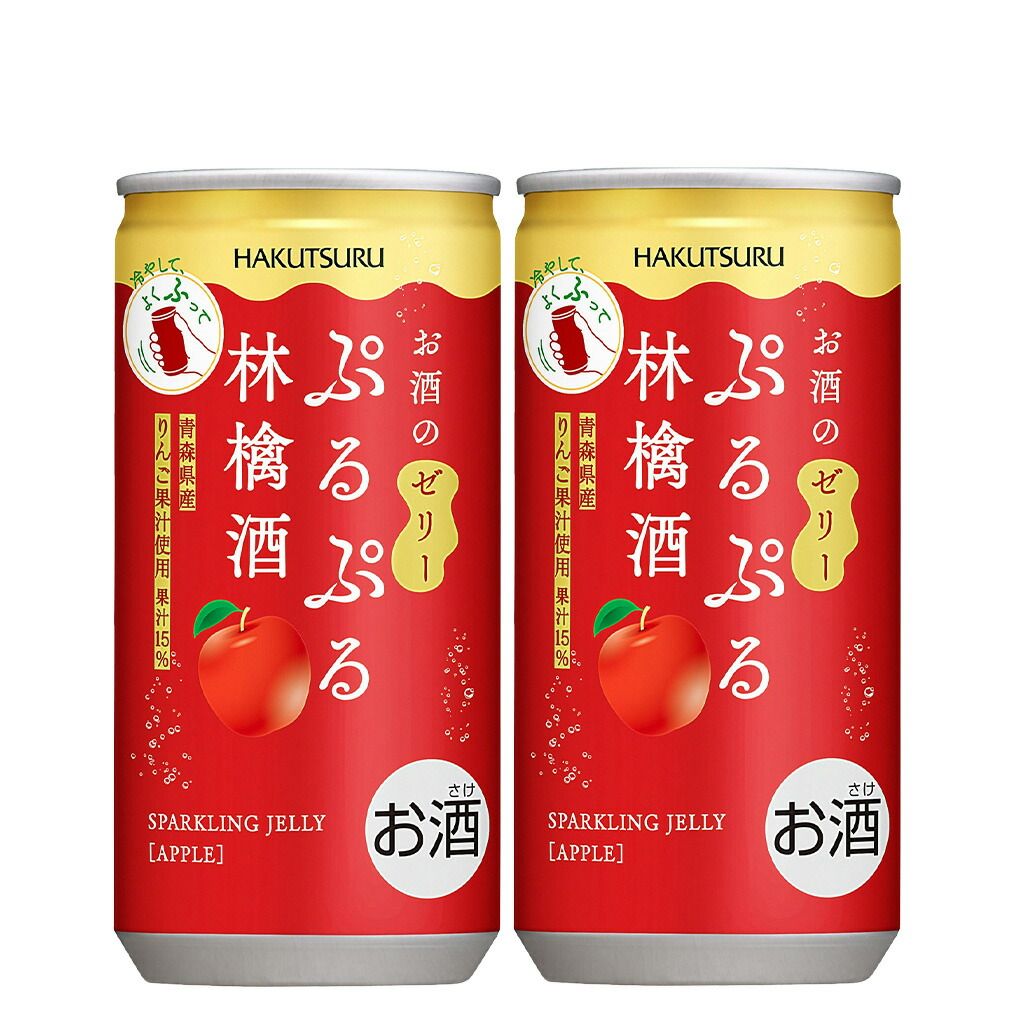 飲料・酒 リキュール 白鶴 ぷるぷる林檎酒 190ml × 2ケース / 計60本