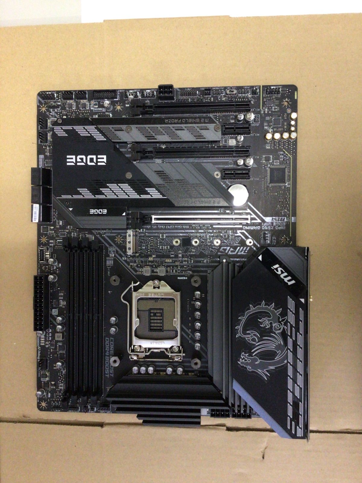 [中古］msi MPG Z590 GRMING EDGE WIFI DDR4 BDDST マザーボード W62