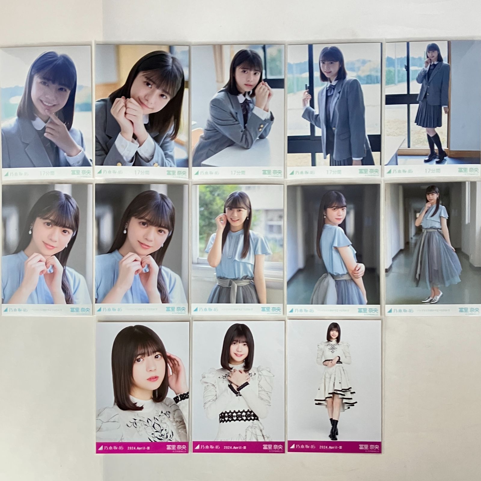 乃木坂46 冨里奈央 生写真 コンプ 3セット NL6077P f115 - メルカリ