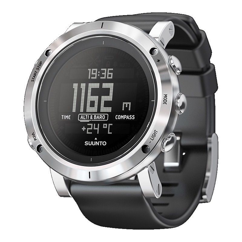 【電池交換済】SUUNTO スント CORE BRUSHED STEEL コア ブラッシュド スティール 腕時計 SS020339000
