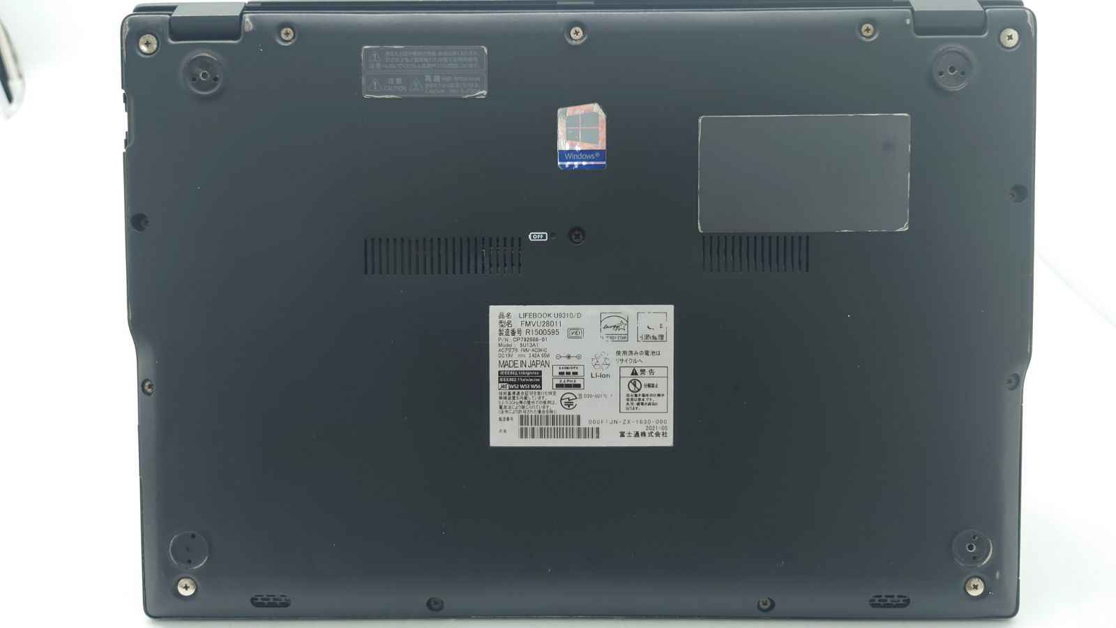 良品】富士通 LIFEBOOK U9310/D FMVU28011 13.3型 Core i7-10610U 1.8
