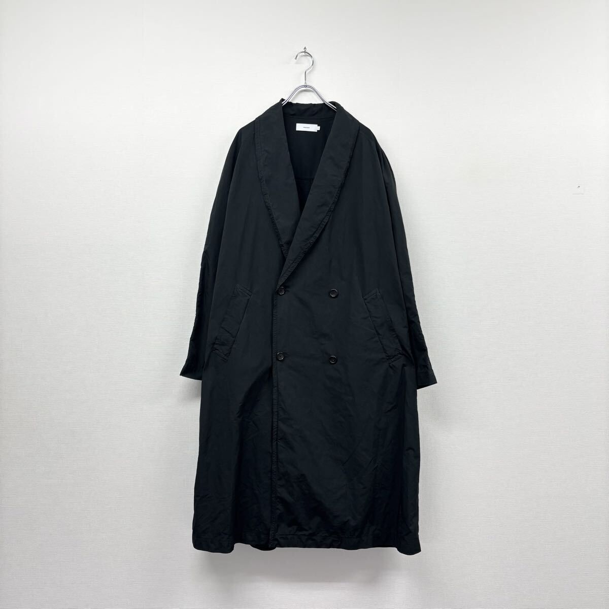 21ss 2021 良品 Graphpaper グラフペーパー Garment Dyed Shop Coat ガーメント ダイ ショップ コート BLACK ブラック 系 size 3 805-0140