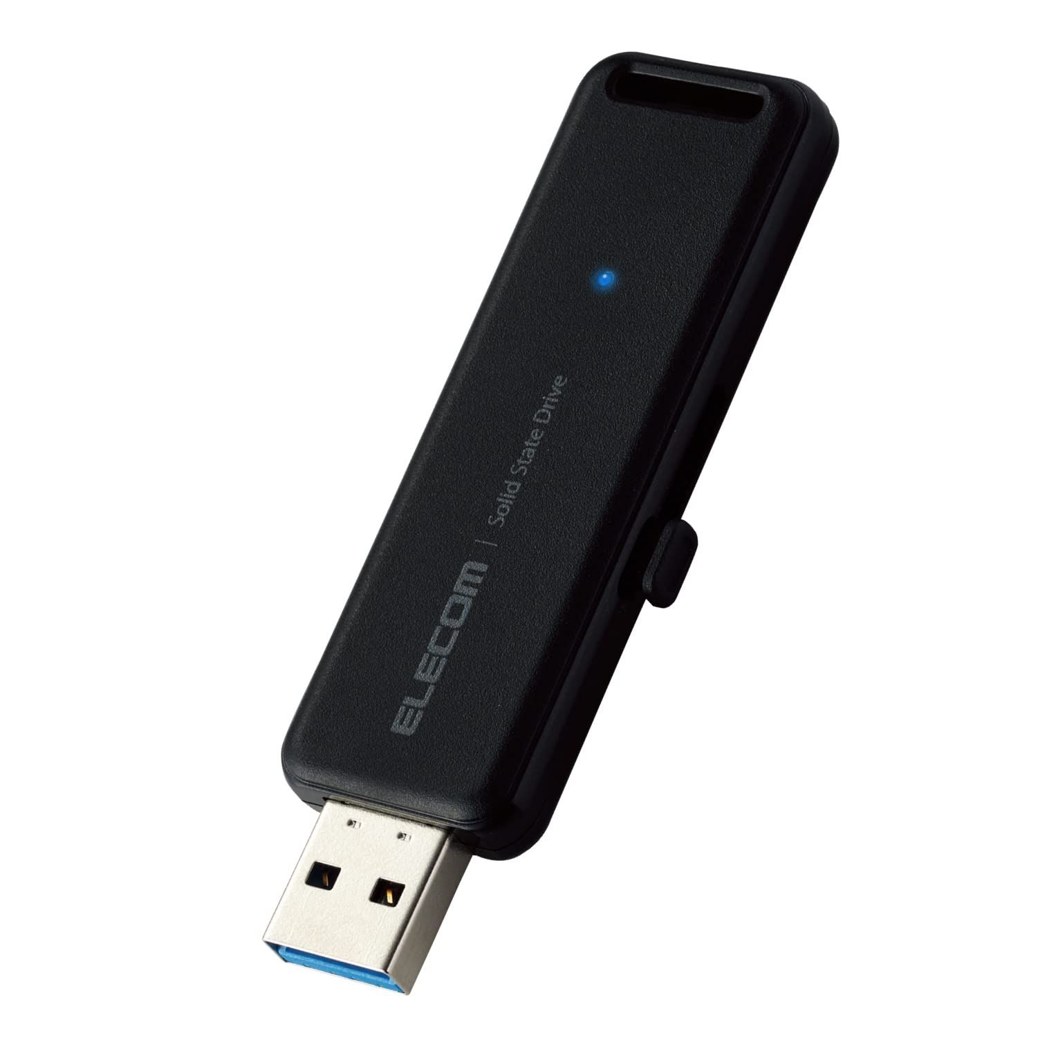 エレコム 外付けssd 250GB コンパクト ポータブル PS5/PS4対応(メーカー動作確認済) USB3.2(Gen1) ESD-EMB0250GBK [ブラック] [250GB]