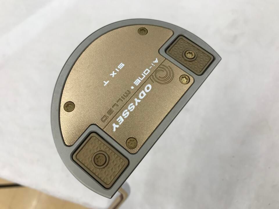 オデッセイ　Ai-ONE MILLED SILVER SIX T　パター　中古　ゴルフドゥ！荒川沖店【最短即日発送】