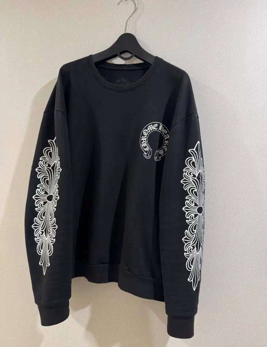 CHROME HEARTS クロムハーツ ホースシュー フローラル スウェット s