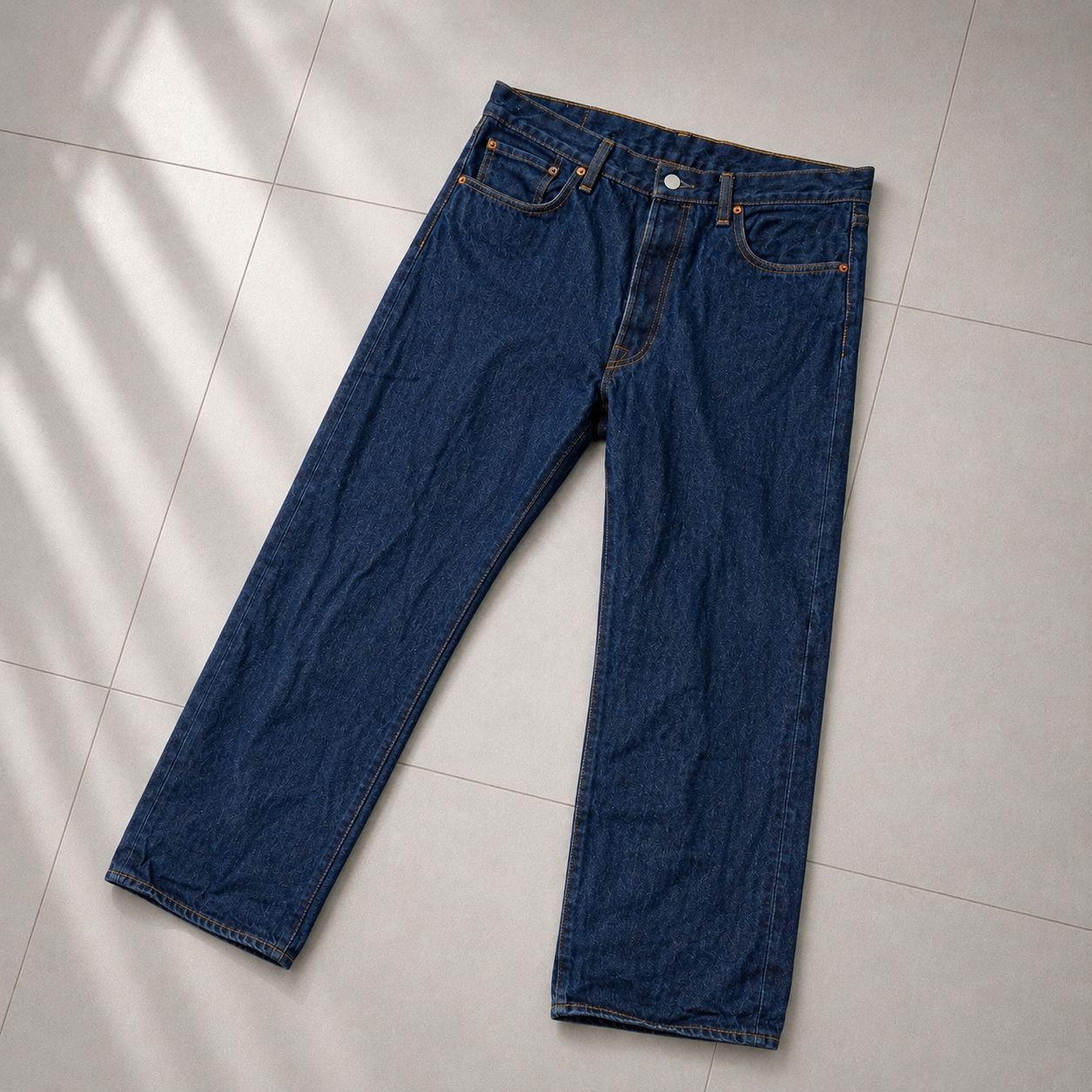 Levi’s 501XX デニム W32 L34 濃紺 赤タブ T-1447】Levi's リーバイス 501 ストレートデニム インディゴ 濃紺 W36